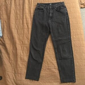 Urban outfitters black mom jeans